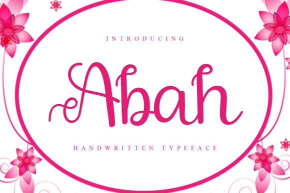 Abah: A Font for Elegance and Impact