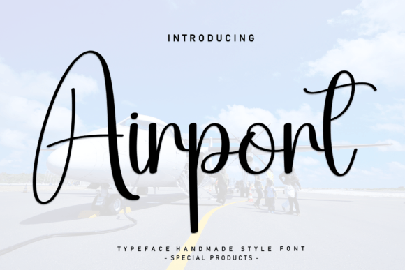 Airport Font for Business Branding