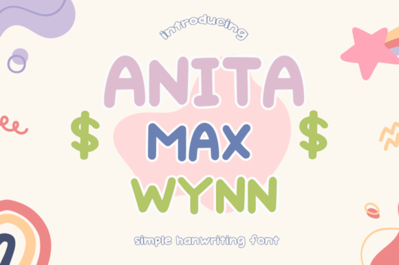Anita Max Wynn Font for Business Branding