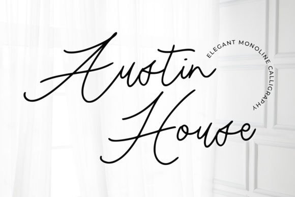 Austin House Font for Creative Projects