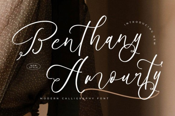 Benthany Amourty Font Review