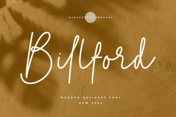 Billford: A Modern Business Font