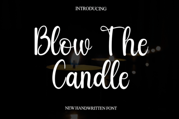 Blow the Candle Font