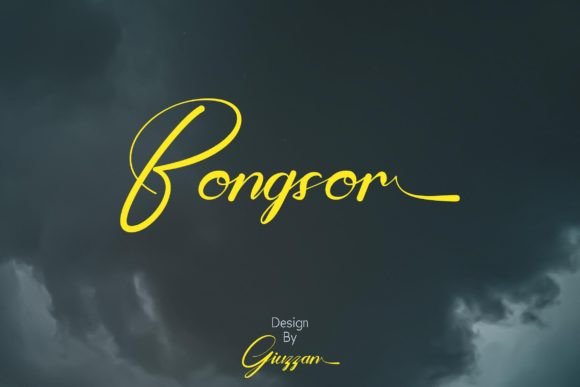Bongsor Font for Creative Design