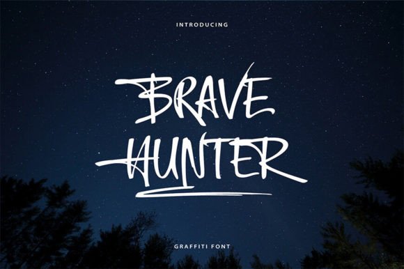 Brave Hunter Font for Creative Projects