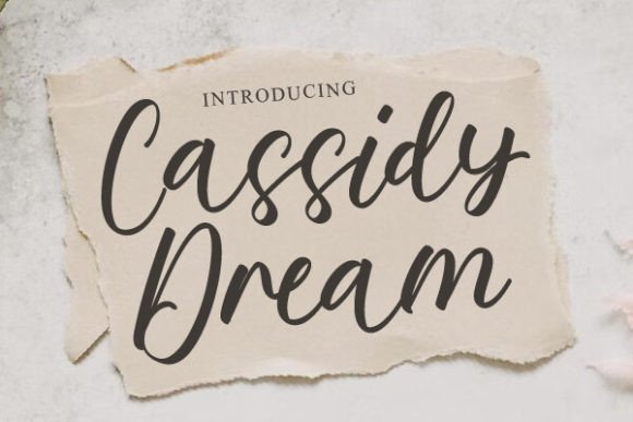 Cassidy Dream Font for Creative Campaigns