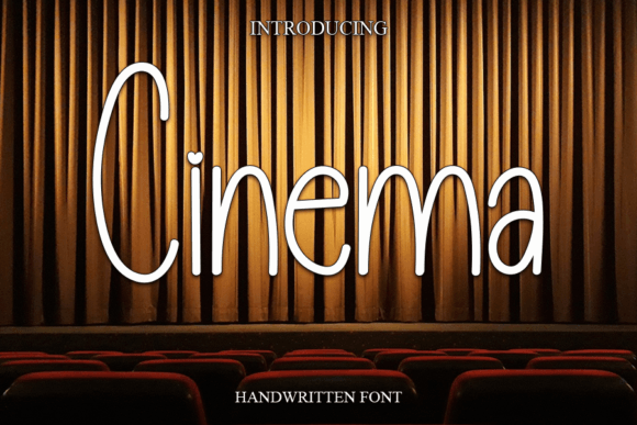 Cinema Font: Timeless Handwritten Elegance