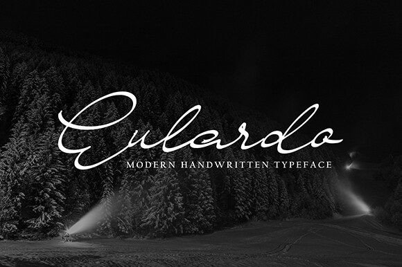 Eulardo: A Handwritten Font for Spontaneous Campaigns
