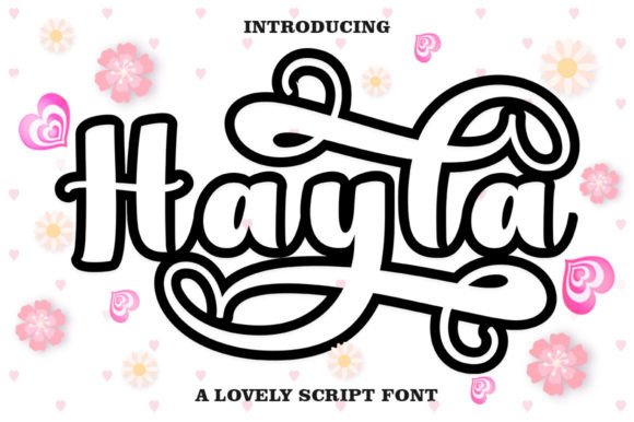 Hayla Outline Font Review