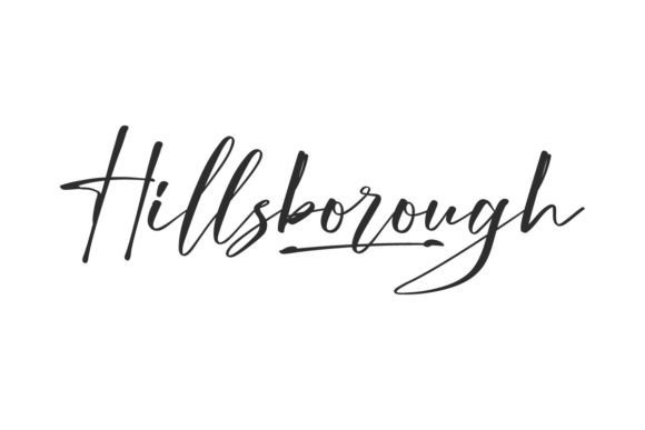 Hillsborough Font: Elegant Script for Digital Campaigns
