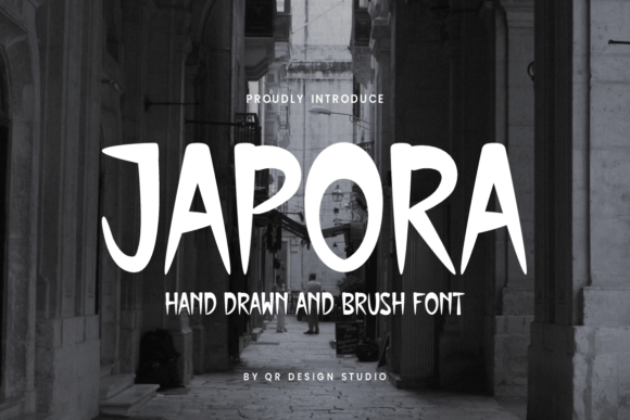 Japora Font for Business Branding