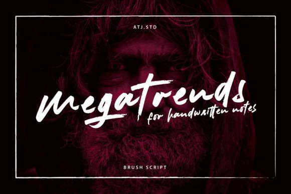 Megatrends Font for Web Design