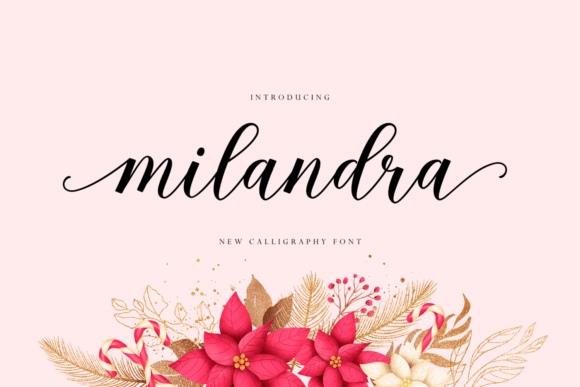 Milandra Font: Sweet Script for Creative Projects