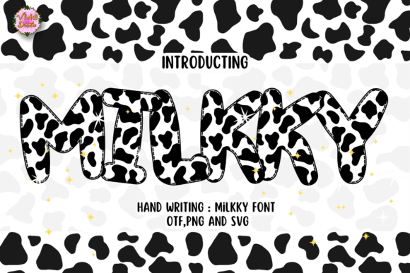 Milkky Font: Playful & Adorable