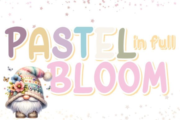 Pastel in Full Bloom Font