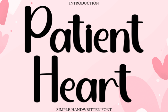 Patient Heart Font for Creative Projects
