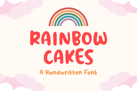 Rainbow Cakes Font Review