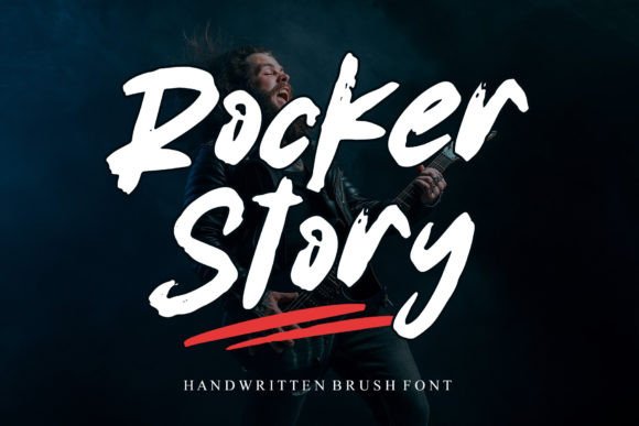 Rocker Story Font for Business Branding
