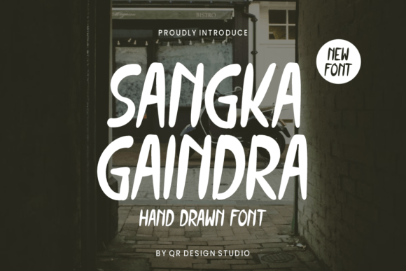 Sangka Gaindra Font for Creative Projects