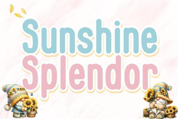 Sunshine Splendor Font for Business