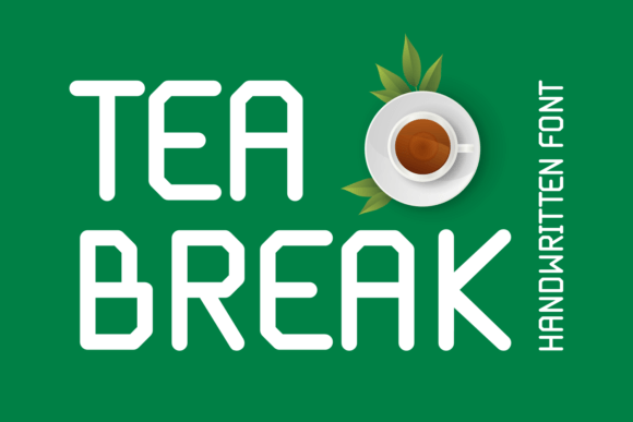 Tea Break Font for Business Branding